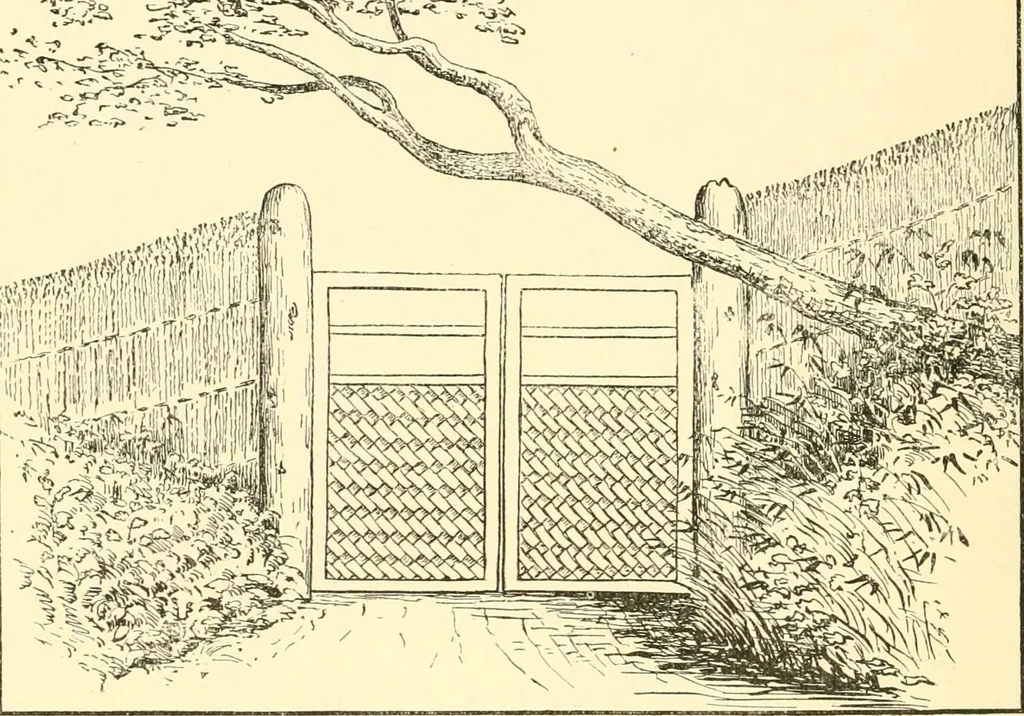 An illustration from Japanese homes and their surroundings, 1885, leaf 305