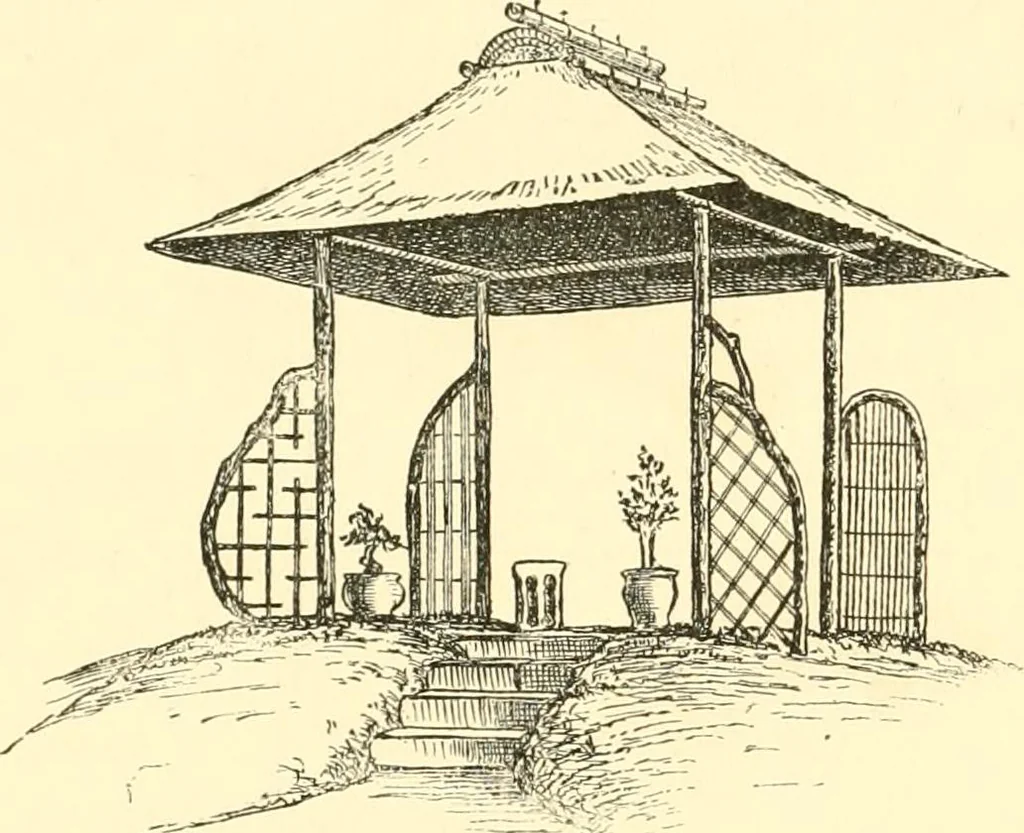 An illustration from Japanese homes and their surroundings, 1885, leaf 321