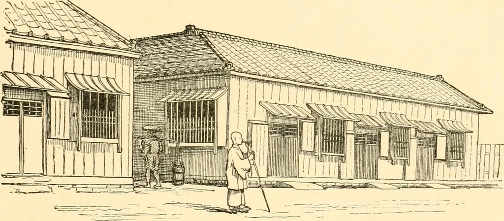 An illustration from Japanese homes and their surroundings, 1885, leaf 92