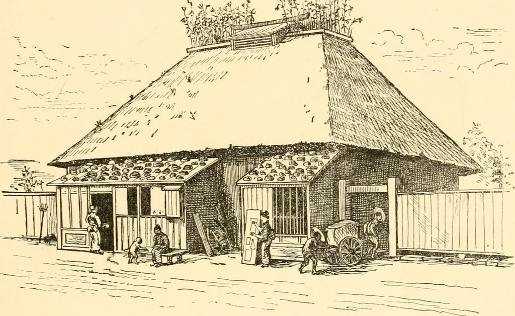 An illustration from Japanese homes and their surroundings, 1885, leaf 98