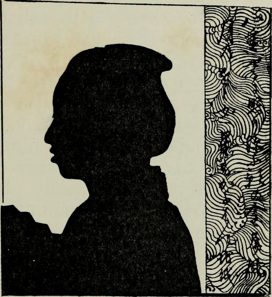 An illustration from Japanese illustrations; a history of the arts of wood-cutting and colour printing in Japan, 1904, leaf 246