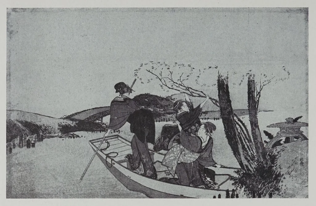 An illustration from The Japanese print collection of Arthur Davison Ficke : to be sold by auction ... January twenty-ninth, thirtieth .., 1925, leaf 158