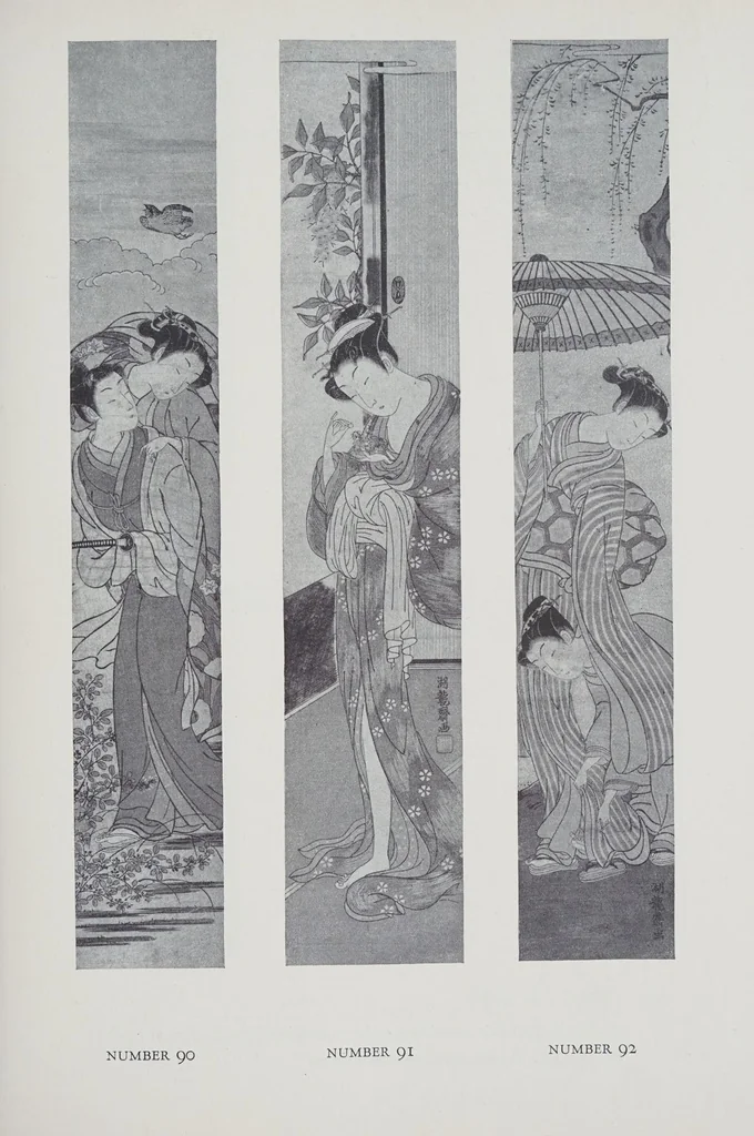 An illustration from The Japanese print collection of Arthur Davison Ficke : to be sold by auction ... January twenty-ninth, thirtieth .., 1925, leaf 63