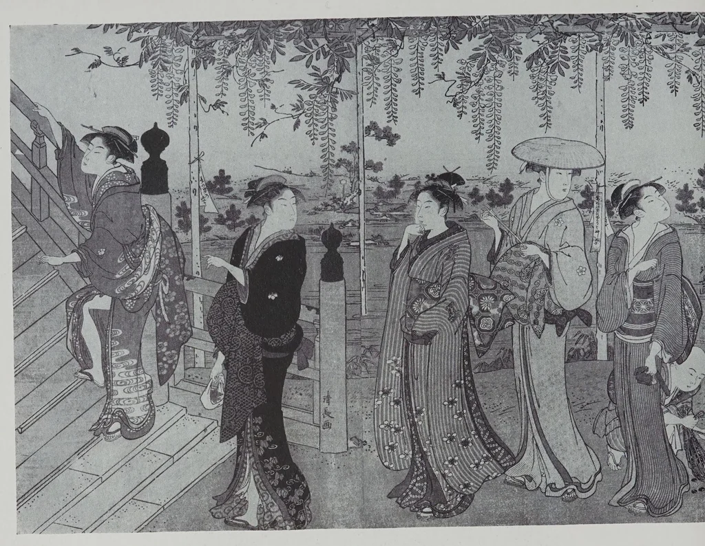 An illustration from The Japanese print collection of Arthur Davison Ficke : to be sold by auction ... January twenty-ninth, thirtieth .., 1925, leaf 88