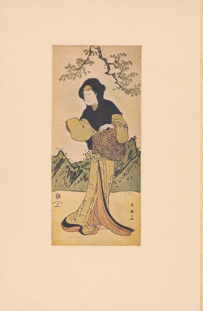 An illustration from Japanese prints, 1905, leaf 6