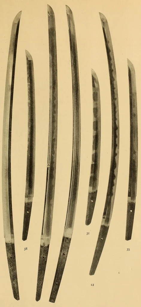 An illustration from Japanese swords, 1913, leaf 19