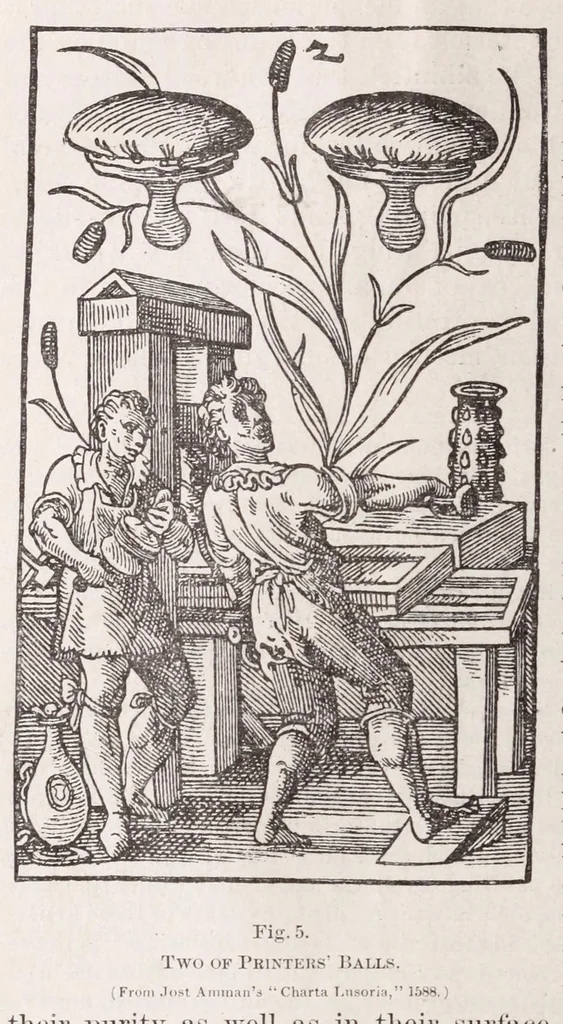 An illustration from ... Japanese wood-cutting and wood-cut printing, 1894, leaf 42