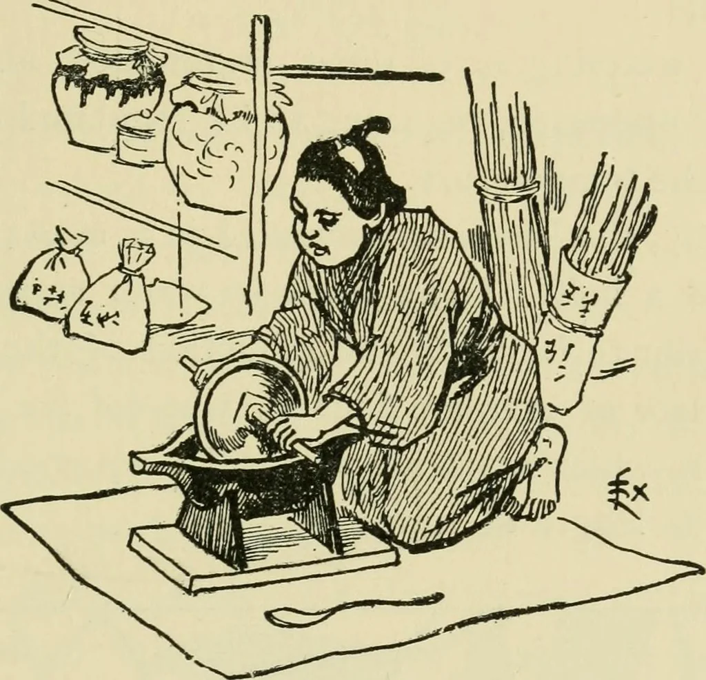 An illustration from Japan in art and industry. : With a glance at Japanese manners and customs, 1893, leaf 160