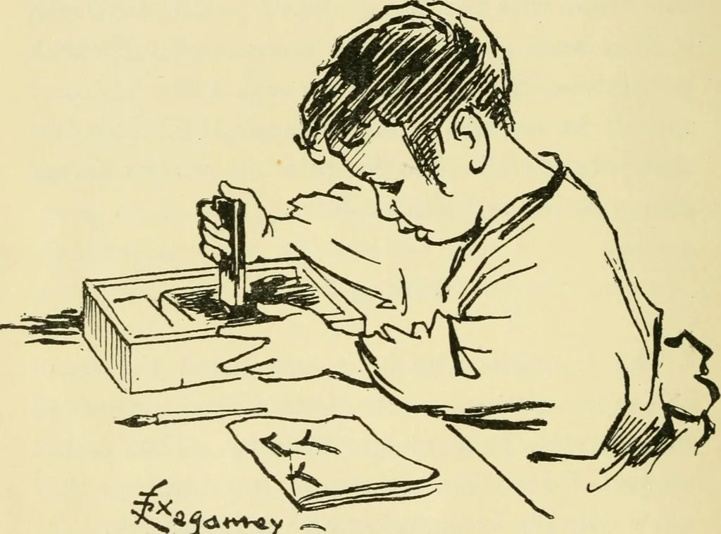 An illustration from Japan in art and industry. : With a glance at Japanese manners and customs, 1893, leaf 181