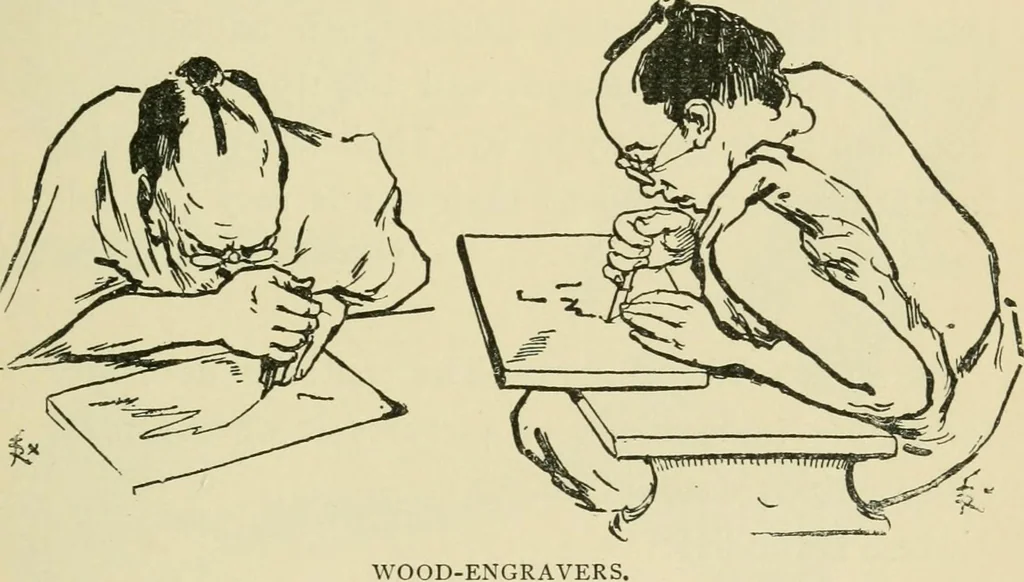 An illustration from Japan in art and industry. : With a glance at Japanese manners and customs, 1893, leaf 186