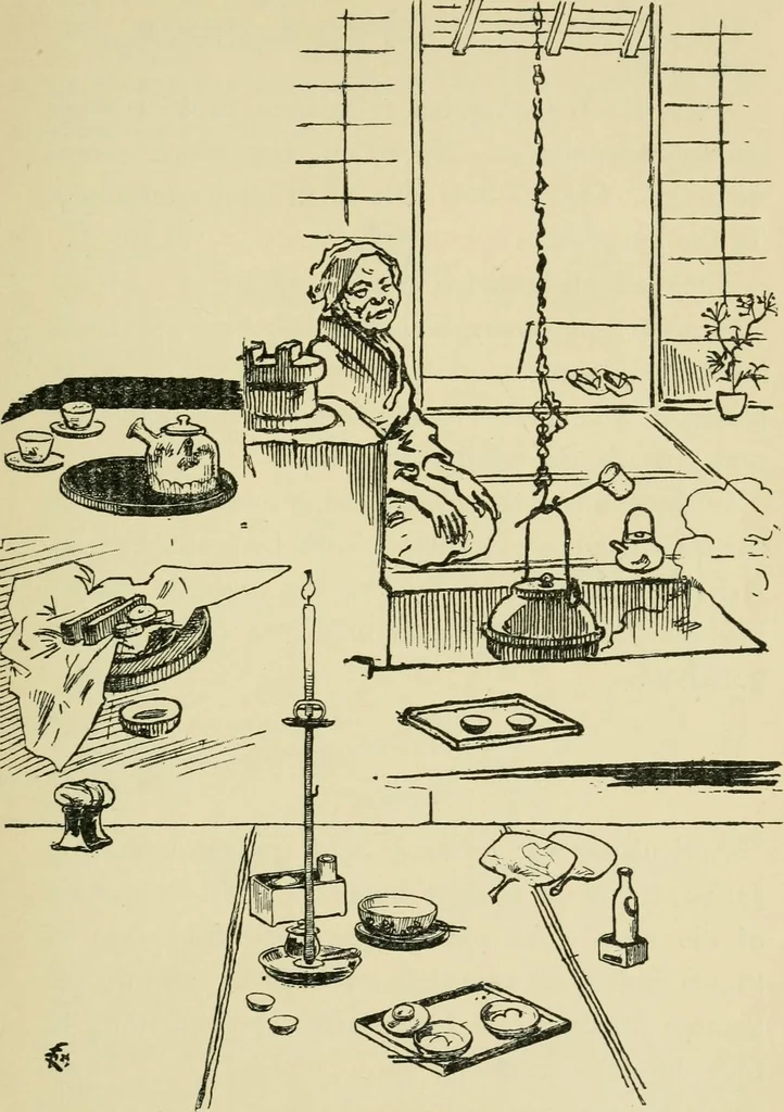 An illustration from Japan in art and industry. : With a glance at Japanese manners and customs, 1893, leaf 198