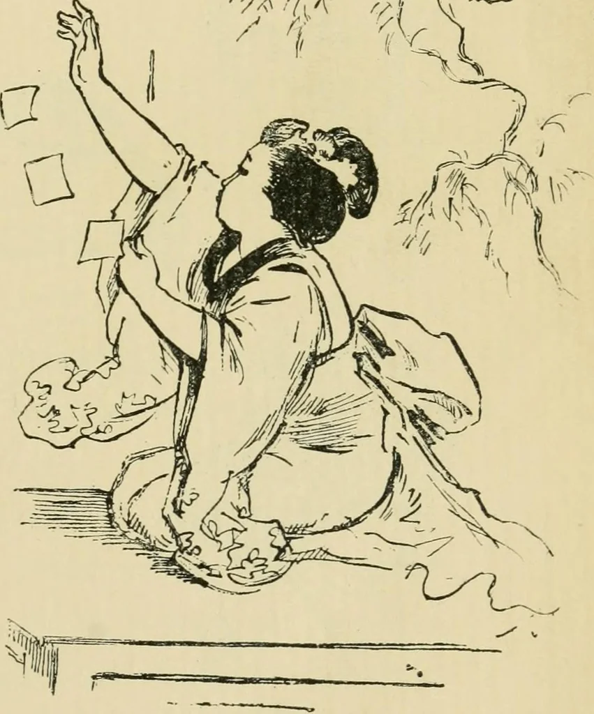 An illustration from Japan in art and industry. : With a glance at Japanese manners and customs, 1893, leaf 28