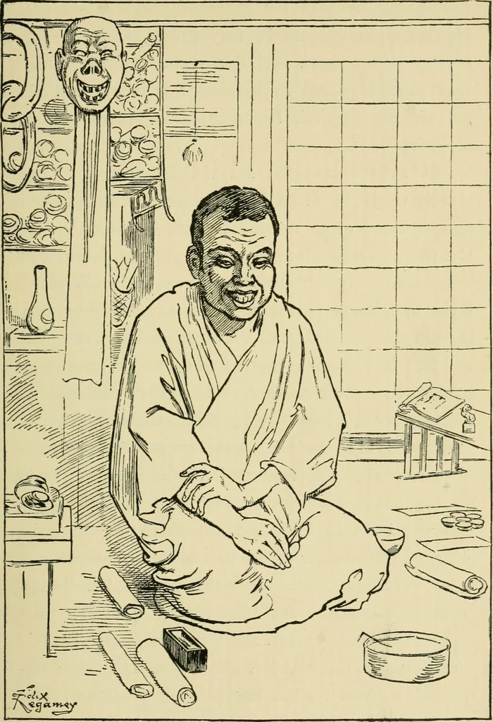 An illustration from Japan in art and industry. : With a glance at Japanese manners and customs, 1893, leaf 60