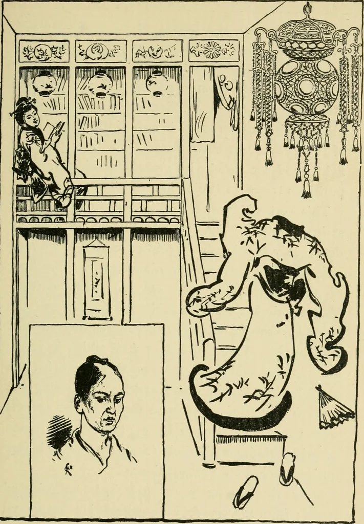 An illustration from Japan in art and industry. : With a glance at Japanese manners and customs, 1893, leaf 70