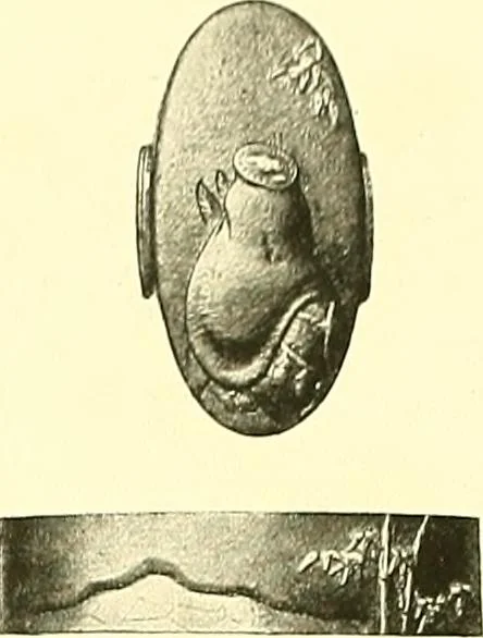 An illustration from Japanische Stichblätter und Schwertzieraten : Sammlung Georg Oeder, Düsseldorf : [Katalog], 1916, leaf 142