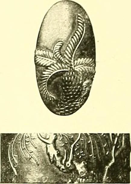 An illustration from Japanische Stichblätter und Schwertzieraten : Sammlung Georg Oeder, Düsseldorf : [Katalog], 1916, leaf 163