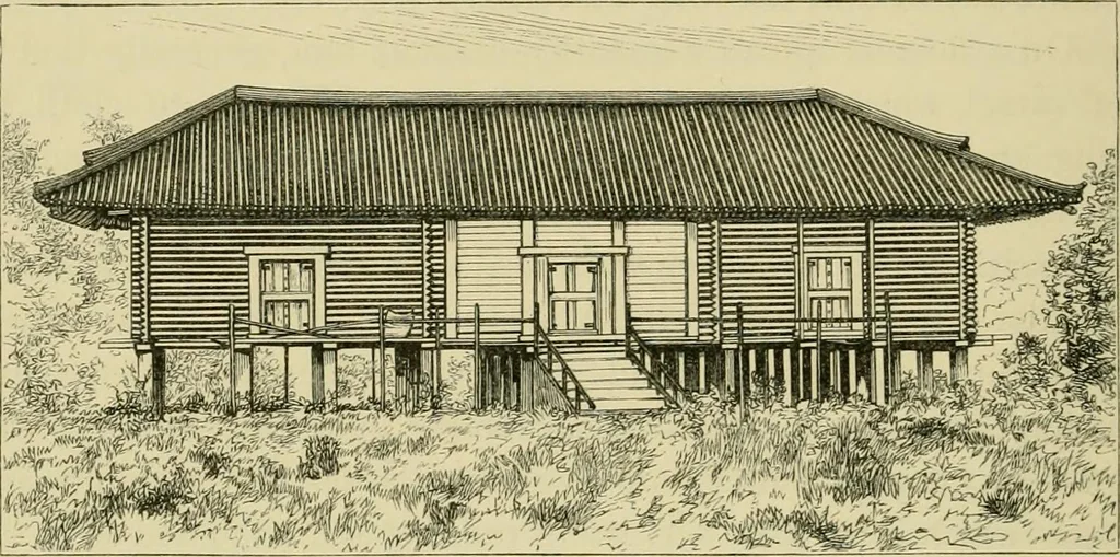 An illustration from Japan : its architecture, art, and art manufactures, 1882, leaf 121