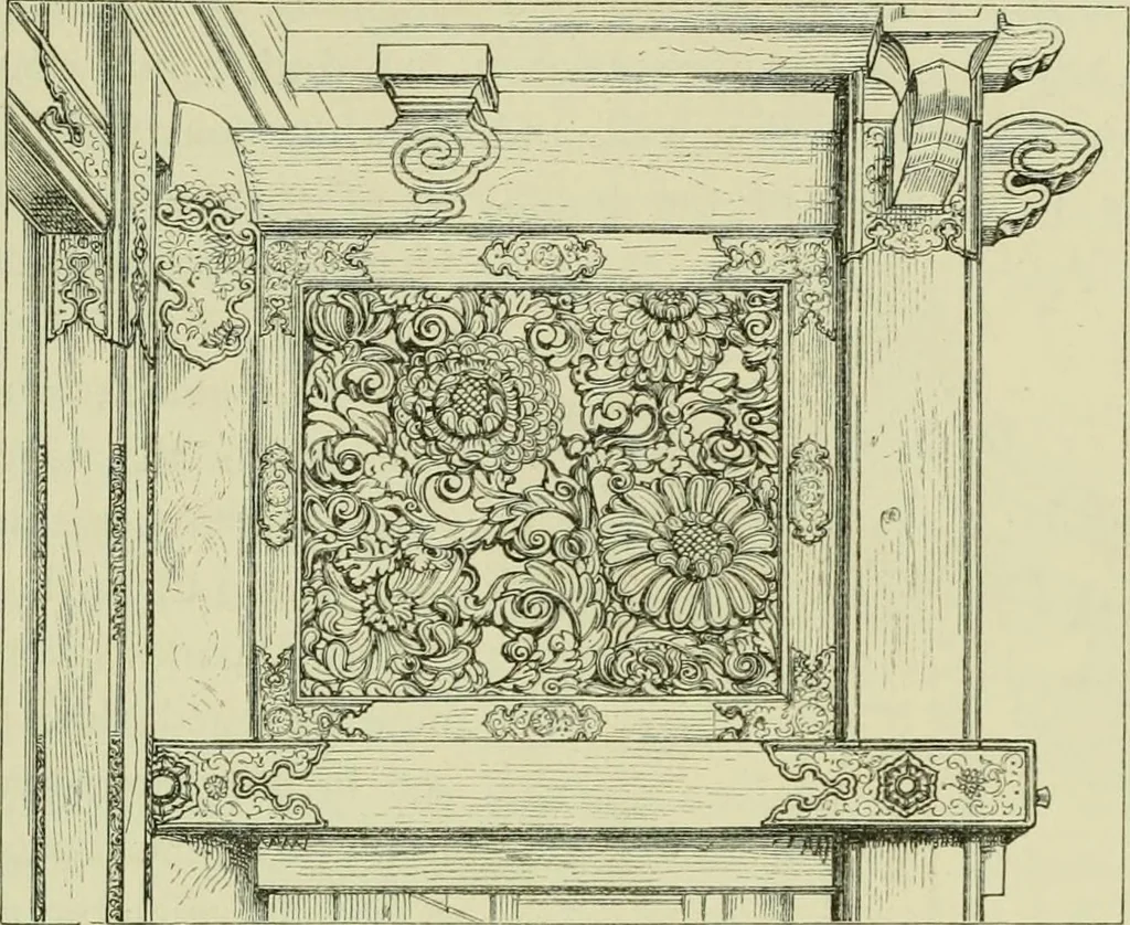 An illustration from Japan : its architecture, art, and art manufactures, 1882, leaf 164