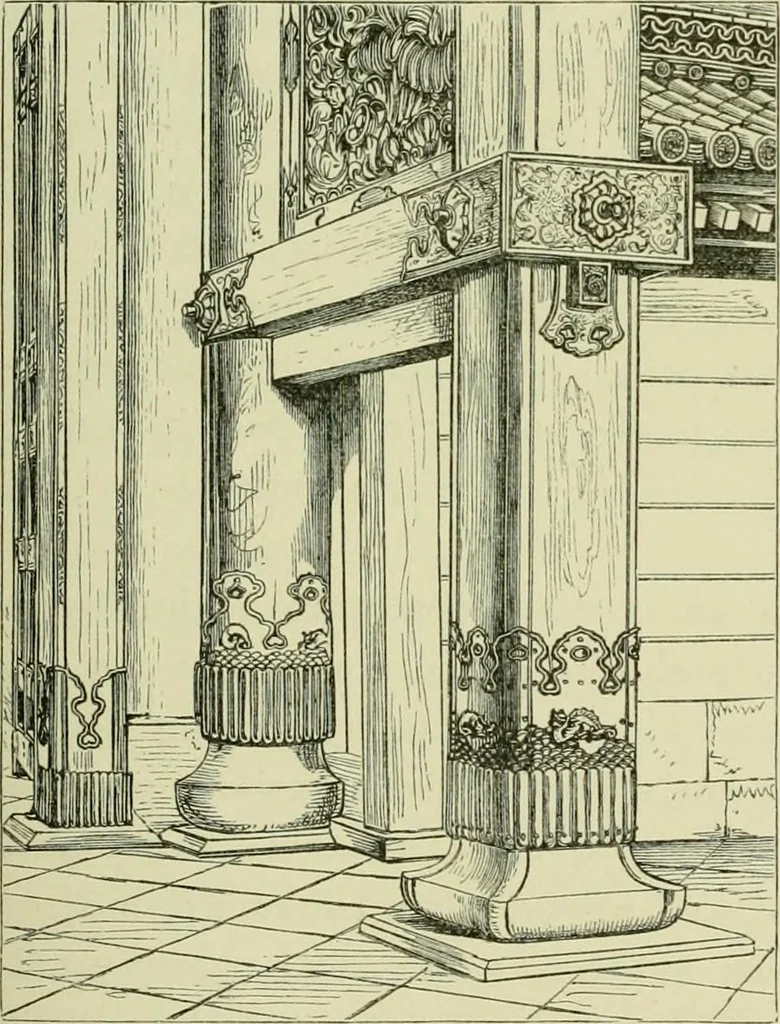 An illustration from Japan : its architecture, art, and art manufactures, 1882, leaf 164