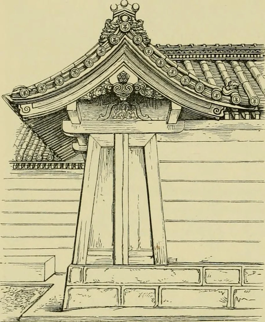 An illustration from Japan : its architecture, art, and art manufactures, 1882, leaf 165