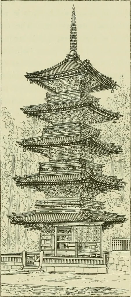 An illustration from Japan : its architecture, art, and art manufactures, 1882, leaf 220