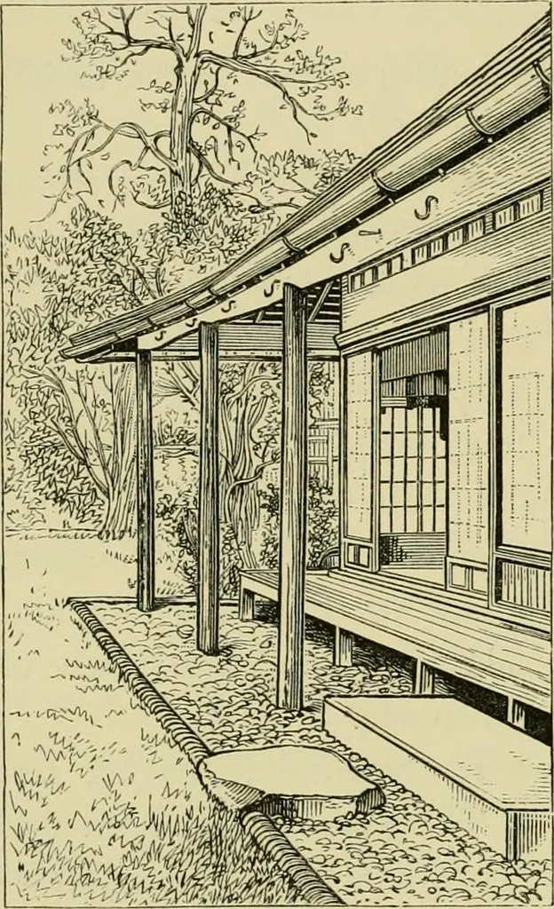 An illustration from Japan : its architecture, art, and art manufactures, 1882, leaf 231
