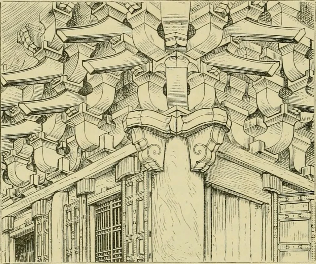 An illustration from Japan : its architecture, art, and art manufactures, 1882, leaf 259
