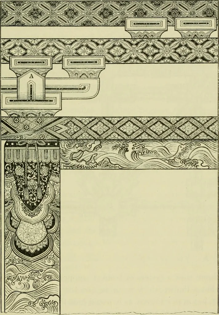 An illustration from Japan : its architecture, art, and art manufactures, 1882, leaf 264