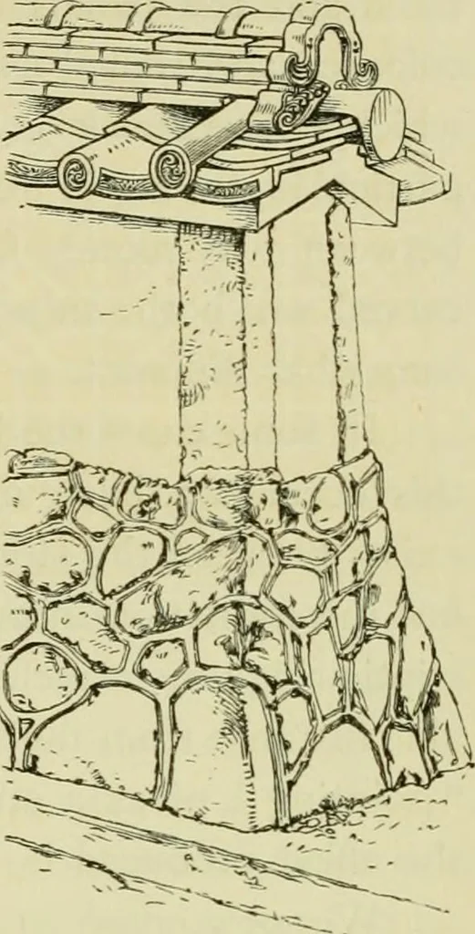 An illustration from Japan : its architecture, art, and art manufactures, 1882, leaf 268