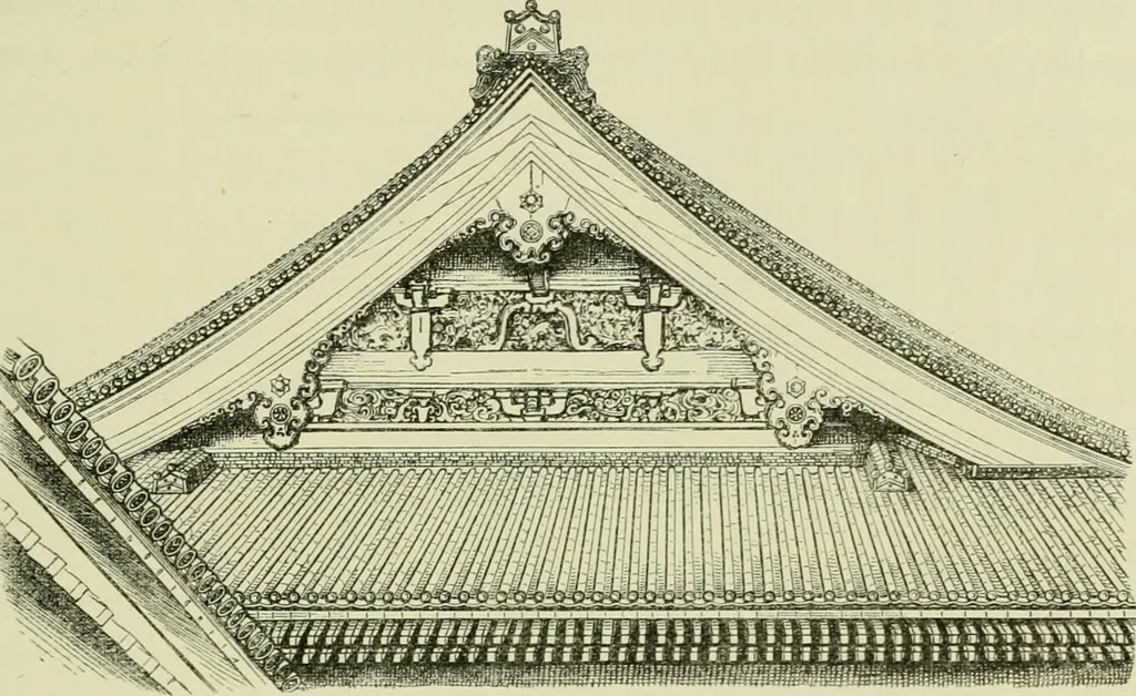 An illustration from Japan : its architecture, art, and art manufactures, 1882, leaf 276