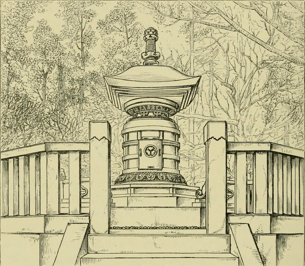 An illustration from Japan : its architecture, art, and art manufactures, 1882, leaf 279
