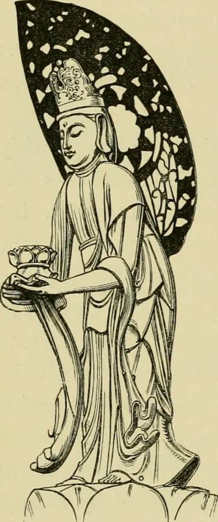 An illustration from Japan : its architecture, art, and art manufactures, 1882, leaf 347