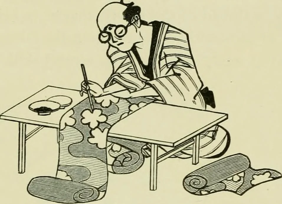 An illustration from Japan : its architecture, art, and art manufactures, 1882, leaf 454