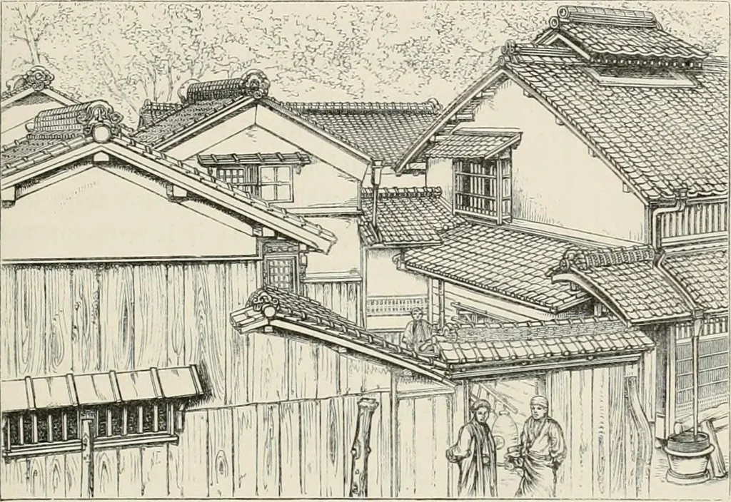 An illustration from Japan: its architecture, art, and art manufactures, 1882, leaf 166
