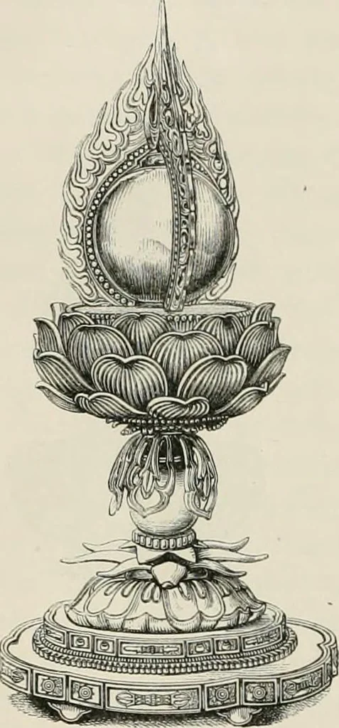An illustration from Japan: its architecture, art, and art manufactures, 1882, leaf 173