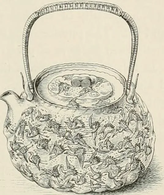 An illustration from Japan: its architecture, art, and art manufactures, 1882, leaf 192