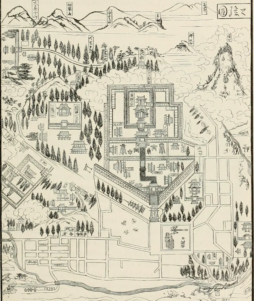 An illustration from Japan: its architecture, art, and art manufactures, 1882, leaf 216