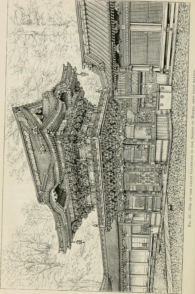 An illustration from Japan: its architecture, art, and art manufactures, 1882, leaf 223