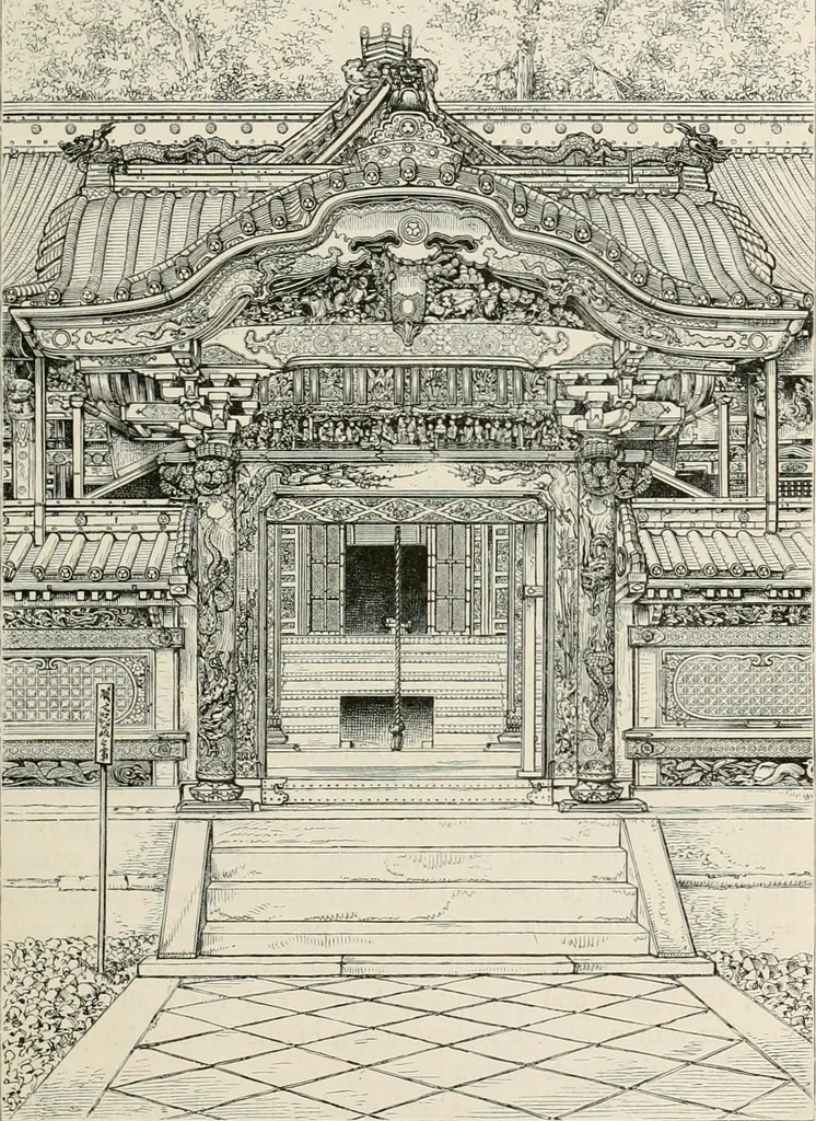 An illustration from Japan: its architecture, art, and art manufactures, 1882, leaf 224