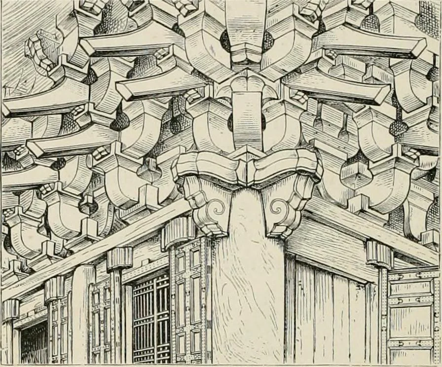 An illustration from Japan: its architecture, art, and art manufactures, 1882, leaf 257