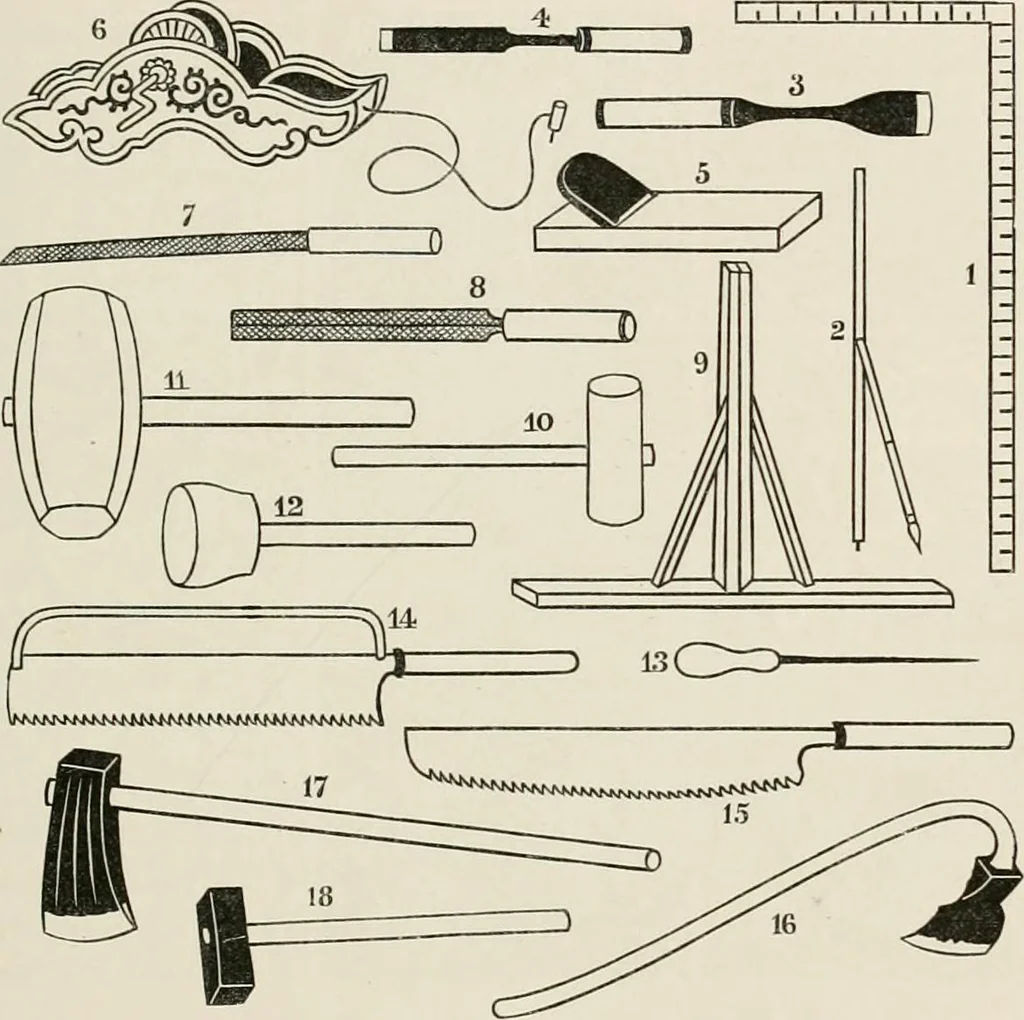 An illustration from Japan: its architecture, art, and art manufactures, 1882, leaf 282