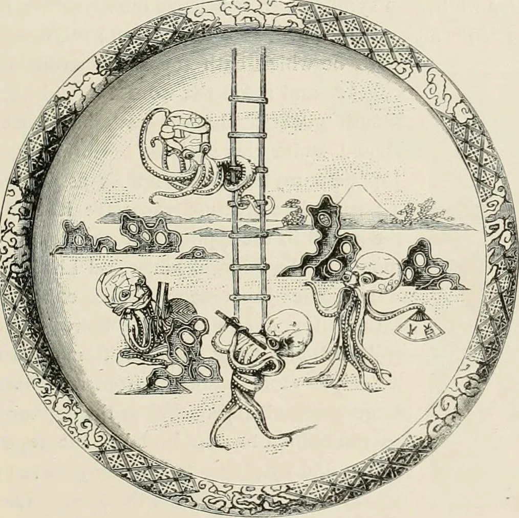 An illustration from Japan: its architecture, art, and art manufactures, 1882, leaf 290
