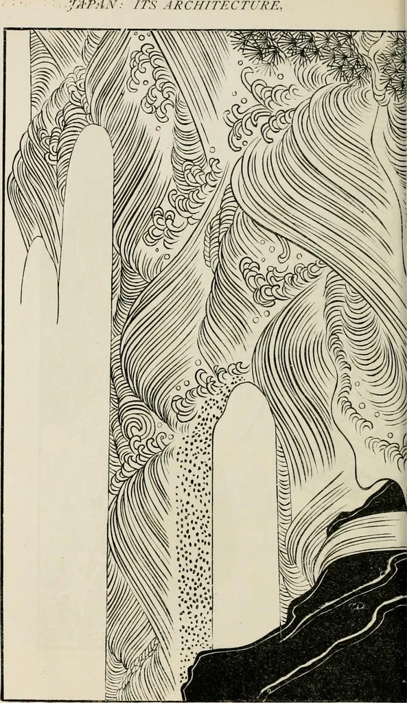 An illustration from Japan: its architecture, art, and art manufactures, 1882, leaf 317