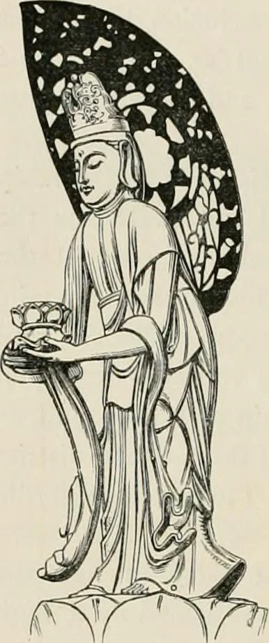 An illustration from Japan: its architecture, art, and art manufactures, 1882, leaf 345