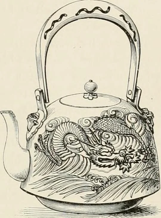 An illustration from Japan: its architecture, art, and art manufactures, 1882, leaf 436