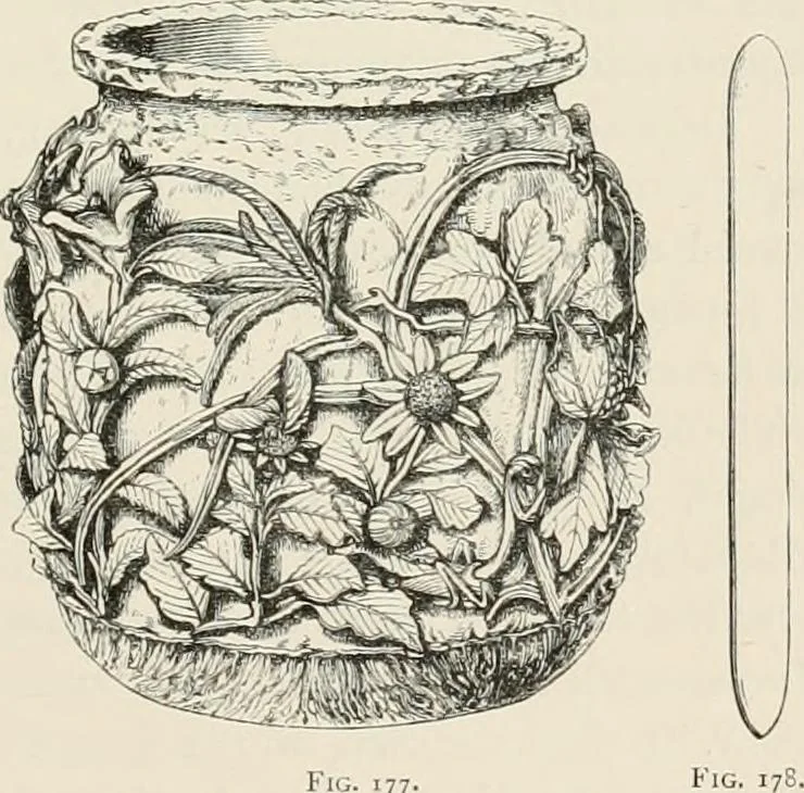An illustration from Japan: its architecture, art, and art manufactures, 1882, leaf 438
