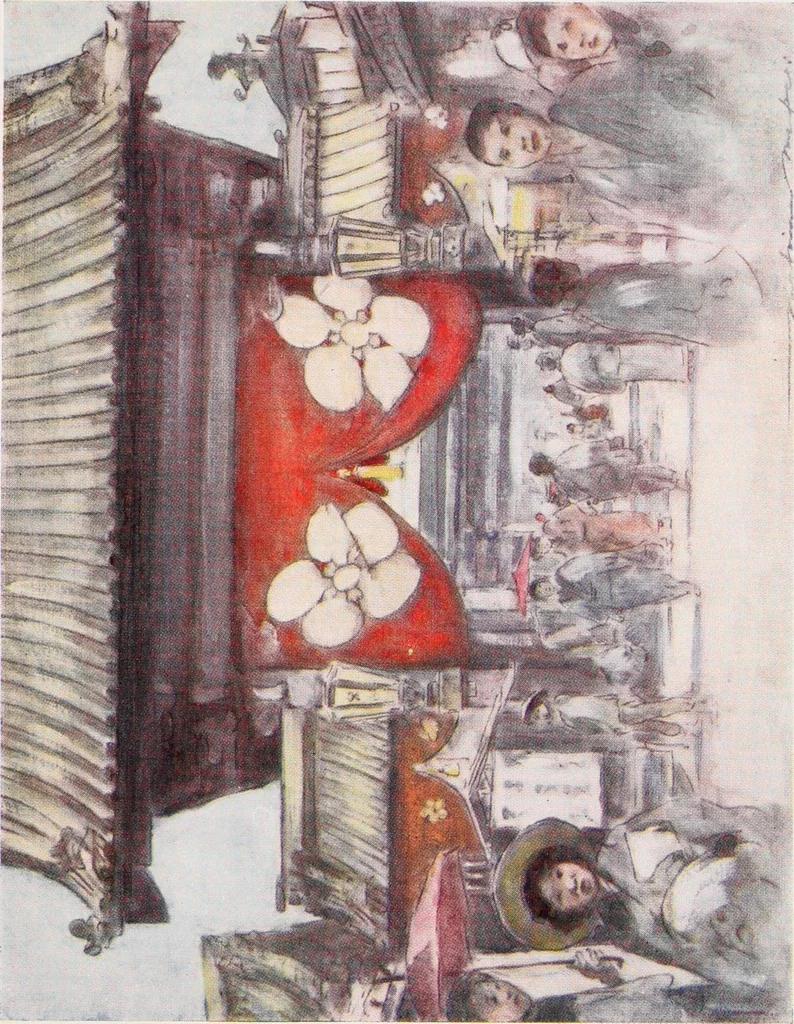 An illustration from Japan : a record in colour, 1901, leaf 136