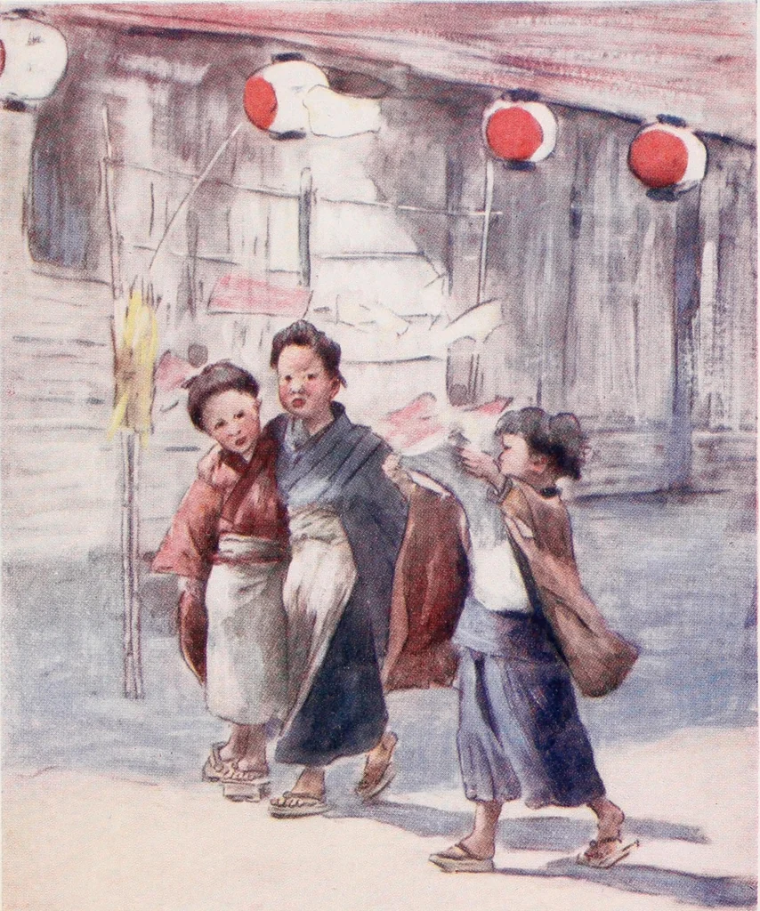 An illustration from Japan : a record in colour, 1901, leaf 148