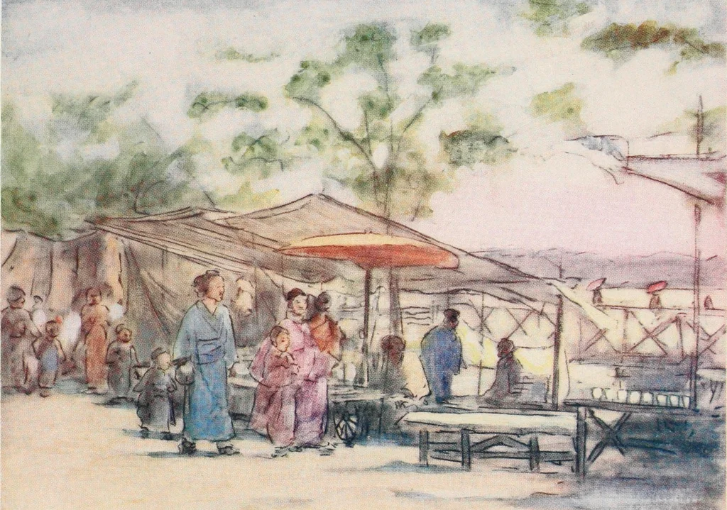 An illustration from Japan : a record in colour, 1901, leaf 202