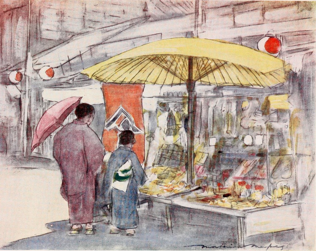An illustration from Japan : a record in colour, 1901, leaf 214